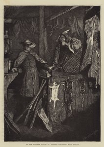 W zachodnich stanach Ameryki handel wymienny z Indianami