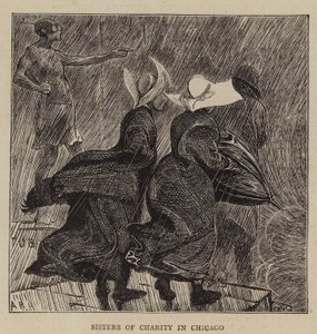 Siostry Miłosierdzia w Chicago autorstwa Arthur Boyd Houghton