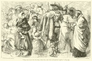 Zostali zepchnięci w głębiny, gdzie zatonęli i zginęli razem autorstwa Arthur Boyd Houghton