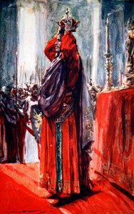 Cesarz Rzymski Fryderyk II koronuje się na króla Jerozolimy, 1229 1913