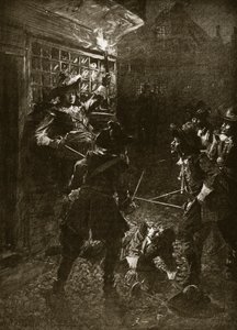 Zwolennicy króla Karola II atakują Sir Johna Coventry
