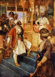 Sivaji otwarcie przeciwstawia się Wielkiemu Mogulowi autorstwa Arthur David McCormick