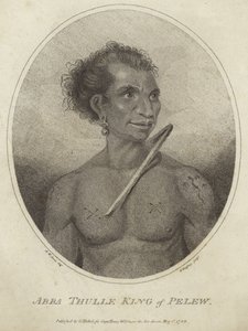 Portret Abby Thulle, króla Pelew autorstwa Arthur Devis