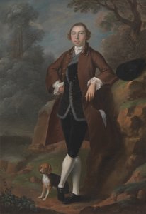 Williama Faringtona z Shawe Hall w Lancashire autorstwa Arthur Devis