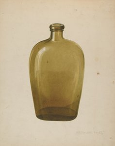 Butelka z alkoholem autorstwa Arthur G. Merkley