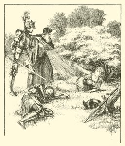 Sir Guyon, The Bower Of Bliss (grafika)