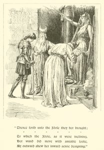 Przygody Sir Artegalla, Radigunda i Britomarta (rycina)