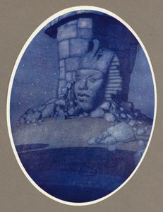 Ozymandias (kolorowy kamień) autorstwa Arthur George Watts