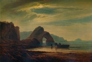 Gilters Point, Tenby, przy Moonlight, 1872-1874, 1935
