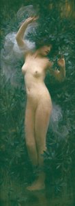 Daphne, ok. 1890 (olej na płótnie) autorstwa Arthur Hacker