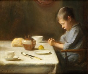 Mówiąc łaskę autorstwa Arthur Hacker