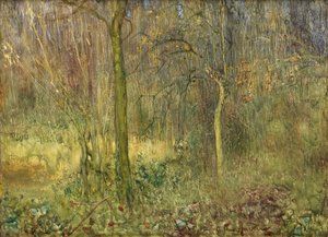 Zalesiona Polana autorstwa Arthur Hacker