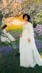 „Wiosna”, około XX wieku autorstwa Arthur Herbert