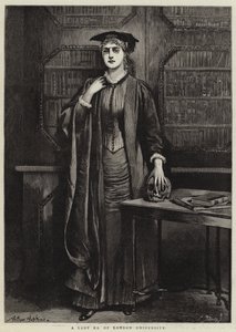 A Lady BA z Uniwersytetu Londyńskiego autorstwa Arthur Hopkins