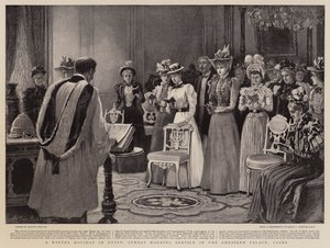 Zimowe wakacje w Egipcie, niedzielne poranne nabożeństwo w Pałacu Ghezireh, Kair
