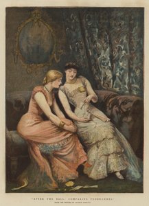 Po balu, porównywanie programów (chromolitho) autorstwa Arthur Hopkins