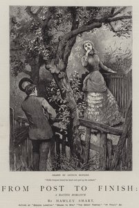 Od postu do mety, wyścigowy romans autorstwa Arthur Hopkins