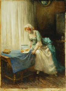 Złota rybka, 1909 autorstwa Arthur Hopkins
