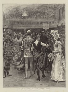 Bal przebierańców w Covent Garden autorstwa Arthur Hopkins