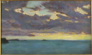 Z Pentire Point autorstwa Arthur Hughes