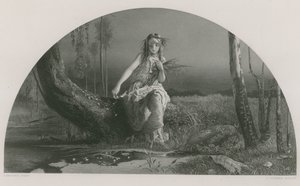 Ofelia, Hamlet autorstwa Arthur Hughes