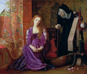 „Ból serca” lub „Nigdy więcej westchnień, panie”, 1868 r. autorstwa Arthur Hughes