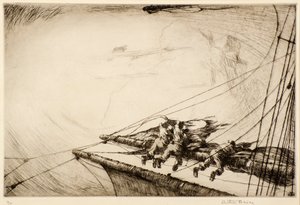 Na Yardarmie autorstwa Arthur John Briscoe