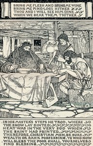 Dobry król Wacław, 1895
