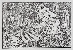Hans Christian Andersen: Wielki Mikołaj i Mały Mikołaj (lito) autorstwa Arthur Joseph Gaskin
