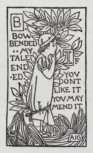 Hans Christian Andersen: Finis (lito) autorstwa Arthur Joseph Gaskin