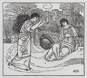 Hans Christian Andersen: Historia matki (lito) autorstwa Arthur Joseph Gaskin