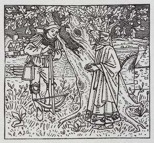 Hans Christian Andersen: Pudełko na krzesiwo (lito) autorstwa Arthur Joseph Gaskin
