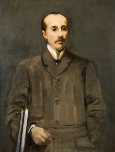 Studium portretowe [J Martin White] autorstwa Arthur Melville