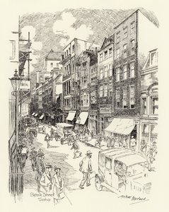 Beak Street, Soho (litografia)