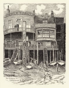 The Grapes Inn, Limehouse (litografia)