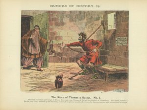 Historia Tomasza Becketa. Nr 1 (kolorowa litografia)