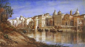 Brzegi Tybru autorstwa Arthur Perigal