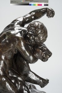 Puma i Dziecko (brąz) autorstwa Arthur Putnam