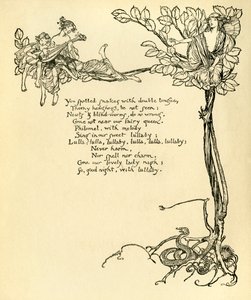 Sen nocy letniej autorstwa Arthur Rackham