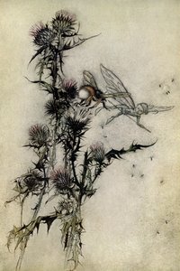 Sen nocy letniej autorstwa Arthur Rackham