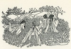 Sen nocy letniej Williama Szekspira autorstwa Arthur Rackham