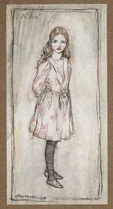 Alicja autorstwa Arthur Rackham