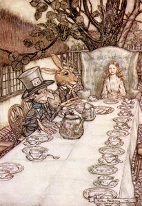 Przygody Alicji w Krainie Czarów Lewisa Carrolla autorstwa Arthur Rackham