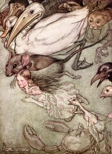 Przygody Alicji w Krainie Czarów Lewisa Carrolla autorstwa Arthur Rackham