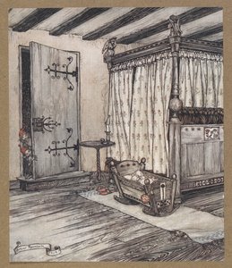 Prawie bajkowy czas”. Kadr z filmu „Sen nocy letniej”. autorstwa Arthur Rackham