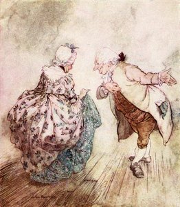Karola Dickensa „Opowieść wigilijna” autorstwa Arthur Rackham