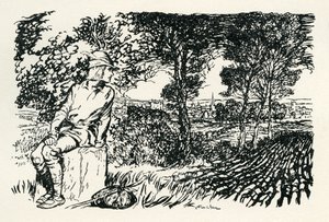 Dicka Whittingtona autorstwa Arthur Rackham
