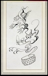 Groteskowe dżiny autorstwa Arthur Rackham