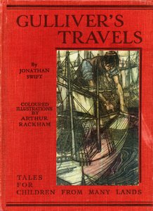 Podróże Guliwera autorstwa Jonathana Swifta autorstwa Arthur Rackham