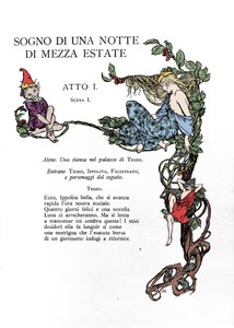 Ilustracja do „Snu letniej nocy” Williama Szekspira autorstwa Arthur Rackham
